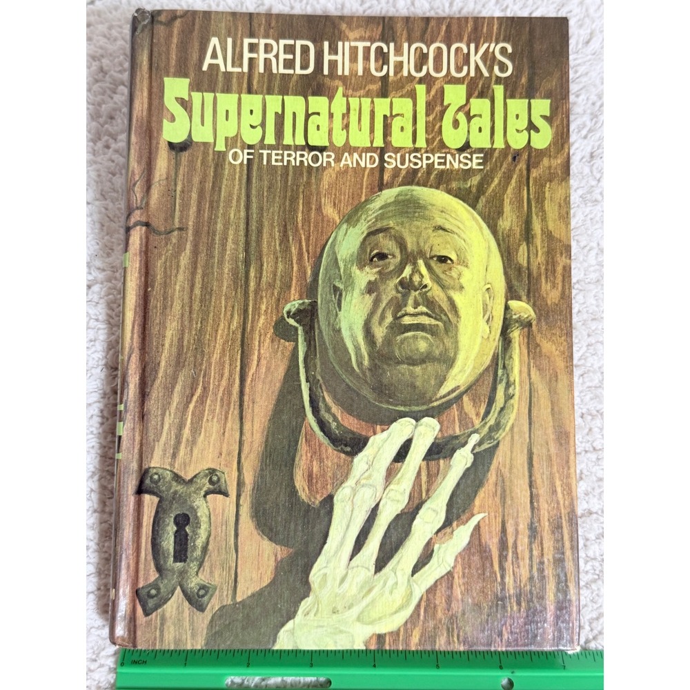 Alfred Hitchcock Supernatural Tales Book Hardcover 1973 Vintage Horror Mystery